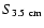 $S_{\rm 3.5~cm}$