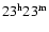 $\rm 23^h23^m$