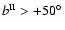 $b^{{\rm II}}> +50\mbox{$^\circ$ }$