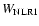 $W_{\rm NLR1}$