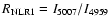 $R_{\rm NLR1}=I_{5007}/I_{4959}$