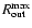 $R^{\rm max}_{\rm out}$