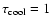 $\tau_{\rm cool} = 1$