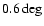 $0.6\deg$
