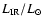 $L_{\rm IR}/L_{\odot }$