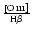 $\frac{\mbox{\scriptsize [O {\sc iii]}}}{{\rm H}\beta}$