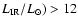 $L_{\rm IR}/L_{\odot })>12$