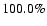 $100.0\%$