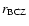 $r_{\rm BCZ}$