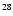 $\boldmath {^{28}}$