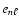 $e_{n\ell}$