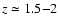 $z\simeq 1.5{-}2$