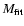$M_{\rm fit}$
