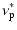 $\displaystyle \nu_{\rm p}^\ast$