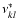 $\nu_{kl}^\ast$