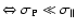 $\Leftrightarrow
\sigma_{\rm P} \ll \sigma_\parallel$