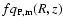 $f q_{\rm P,m}(R,z)$
