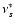 $\nu_s^\ast$