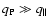 $q_{\rm P}
\gg q_\parallel$