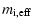 $\displaystyle m_{\rm i,eff}$