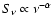 $S_{\nu}
\propto \nu^{-\alpha}$