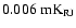 $0.006~{\rm mK_{RJ}}$