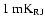 $1~{\rm mK_{RJ}}$
