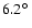 $6.2\hbox {$^\circ $ }$