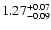 $\rm 1.27^{+0.07}_{-0.09}$