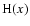 ${\rm H}(x)$