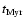 $t_{{\rm Myr}}$