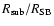 $R_{{\rm sub}}/R_{{\rm SB}}$