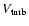 $V_{{\rm turb}}$