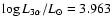 $\log L_{3\alpha}/L_{\odot} = 3.963$