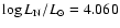 $\log L_{\rm N}/{L_{\odot}} = 4.060$