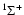 $^1\Sigma ^+$