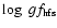 $\log~gf_{\rm hfs}$
