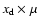 $ x\rm _d \times \mu $
