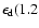 $\rm\epsilon_d (1.2$