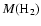$M({\rm H_2})$