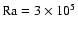 ${\rm Ra}=3\times10^5$