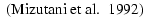 $\displaystyle \mbox{ \citep{Mizutani92}}$