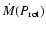 $\dot{M}(P_{\rm rot})$