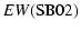 $\displaystyle EW({\rm SB02})$