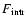 $F_{\rm intr}$