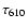 $\tau_{\rm 610}$