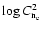 $\log C^2_{\rm n_{\rm e}}$