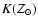 $K(Z_\odot)$