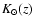 $K_\odot(z)$