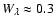 $W_\lambda \approx 0.3$